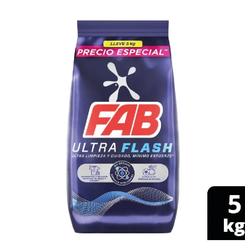 DETERG FAB 5000G POLVO ULTRA FLASH