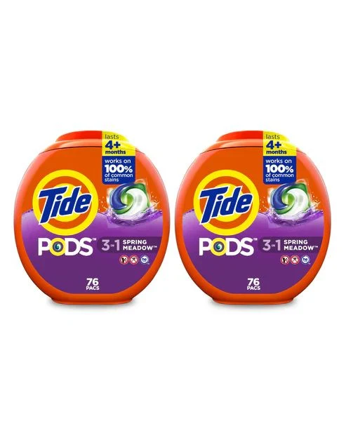 Detergente en Capsulas Tide 2 x 76 Un HBC