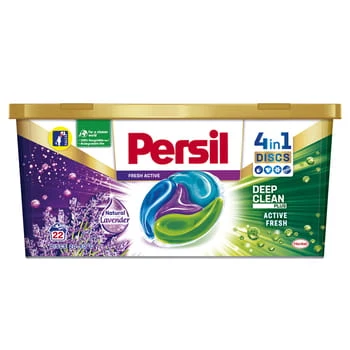 Cápsulas de lavado Disc 4en1 lavanda 22 uds. Henkel
