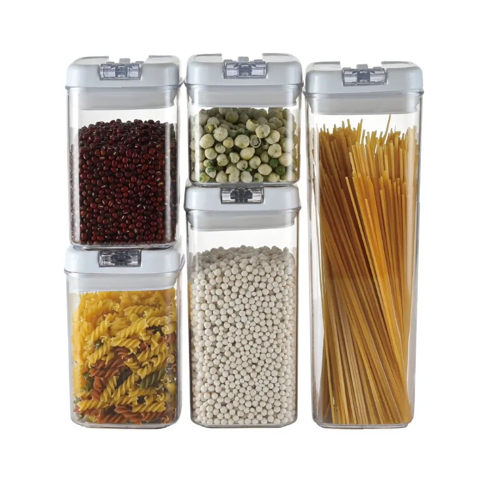 Set de 5 Contenedores de Plástico Multiusos IdeenstoresMX