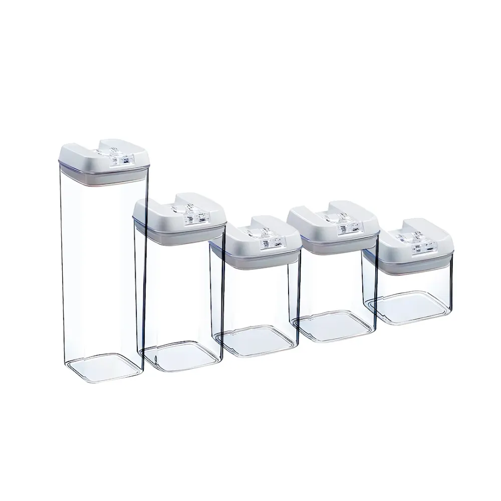 Set de 5 Contenedores de Plástico Multiusos IdeenstoresMX