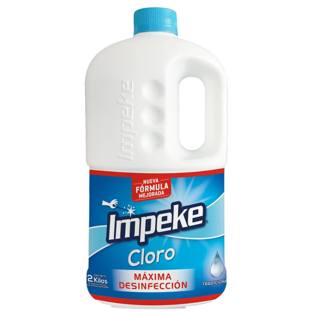 Cloro Botella 2 Lts Concentrado Tradicional IMPEKE