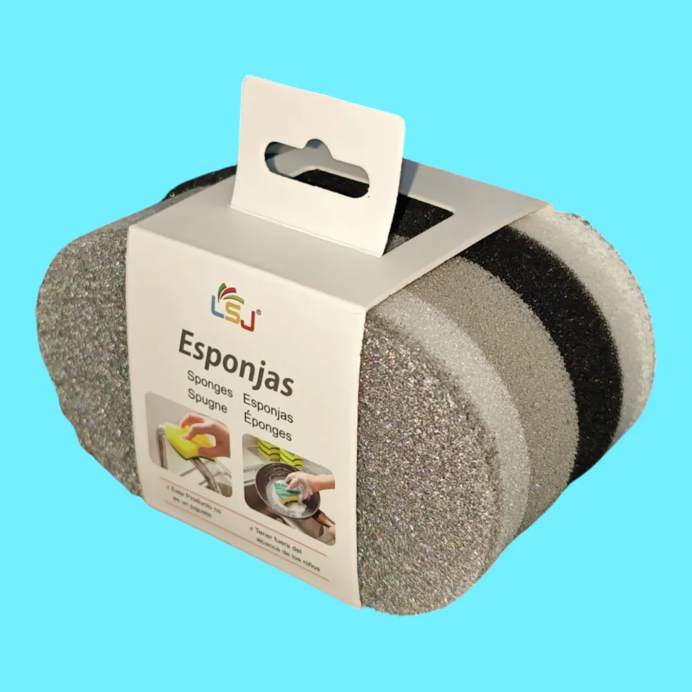 ESPONJA LIMPIEZA 2PCS LSJ-021-06 Importacion Luna