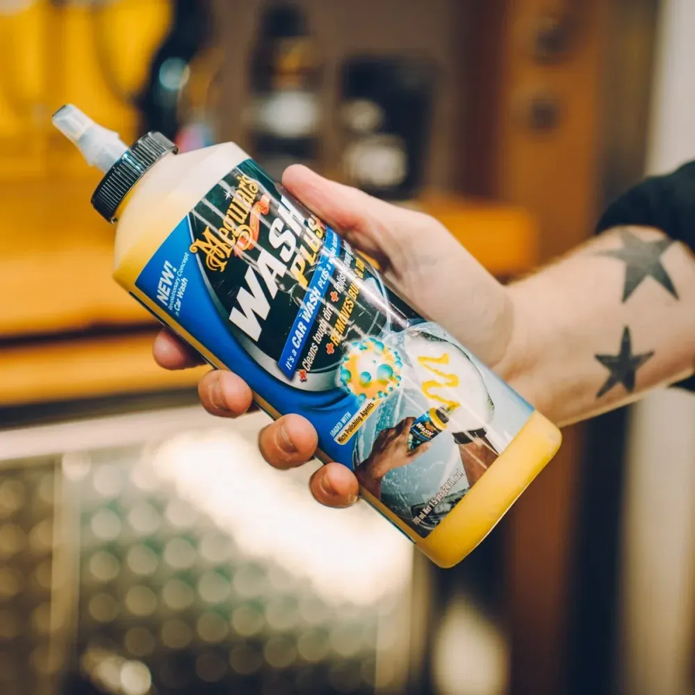 CAR WASH PLUS + MEGUIAR´S
