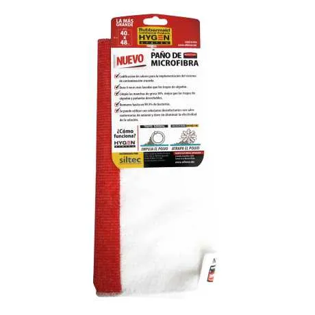 MICROFIBRA ROJO USO GENERAL 40X47 CMS RUBBERMAID