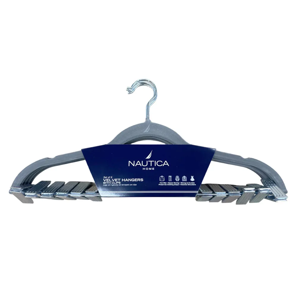 Ganchos Ropa con clips PK6 Ninguno
