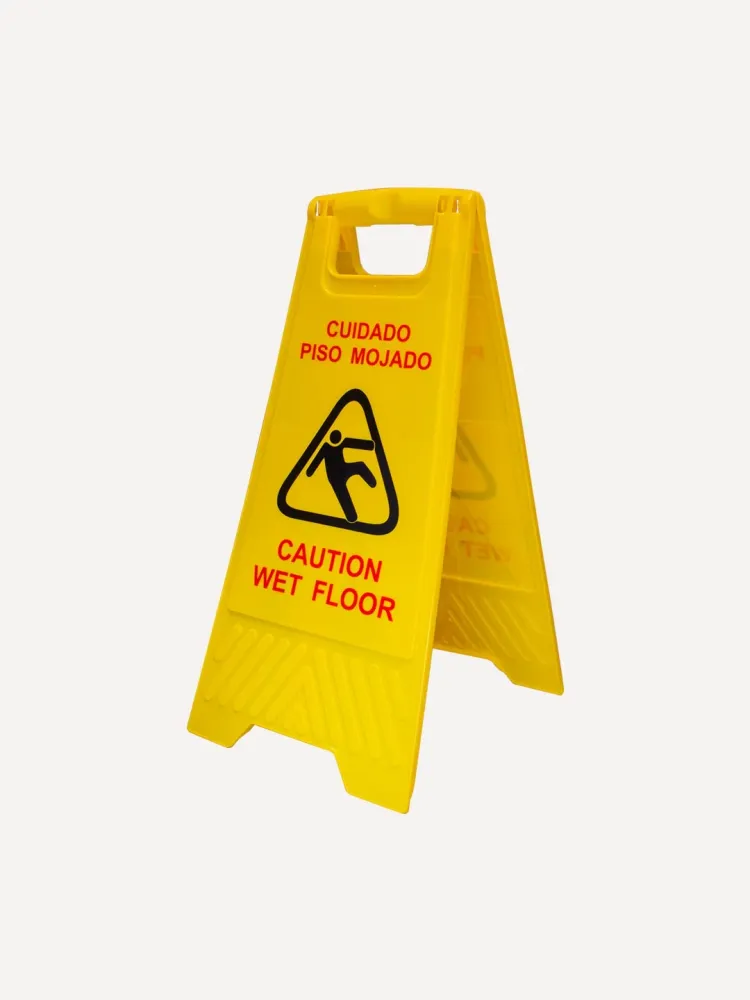 Señalamiento De Piso Mojado OVAL
