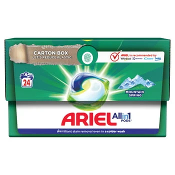 Cápsulas Ariel Mountain Spring 24 uds. Procter & Gamble