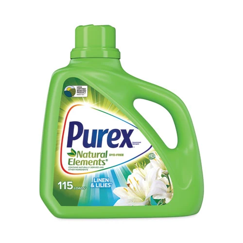 Ultra Natural Elements He Liquid Detergente, lino y lirios, botella de 150 oz Purex®
