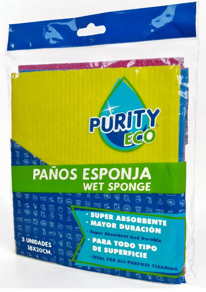 Paño Esponja Purity 3und