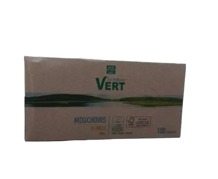 Le Réflexe Vert Mouchoirs 100pcs White