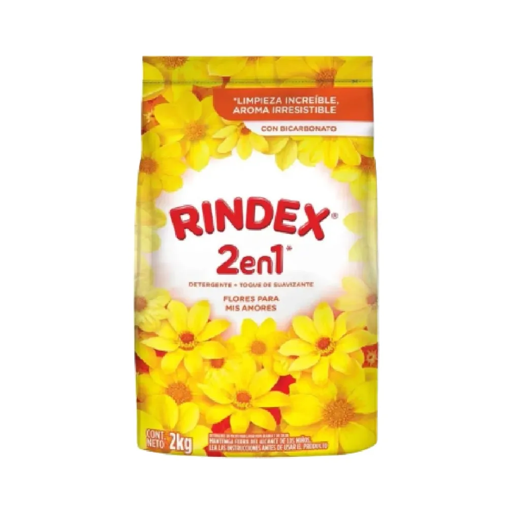 DETERGENTE RINDEX 2000G FLORES