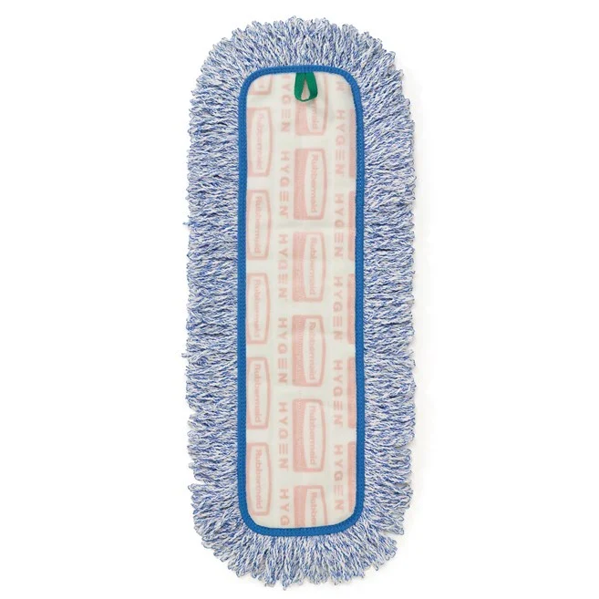 Mopa De Microfibra Con Flecos Azul Uso En Húmedo Hygen 18" RUBBERMAID