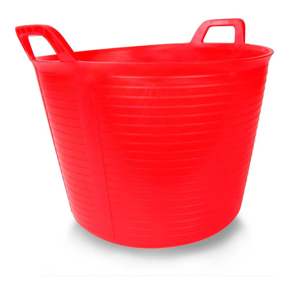 CAPAZO PLÁSTICO ROJO N° 3 40 l RUBI