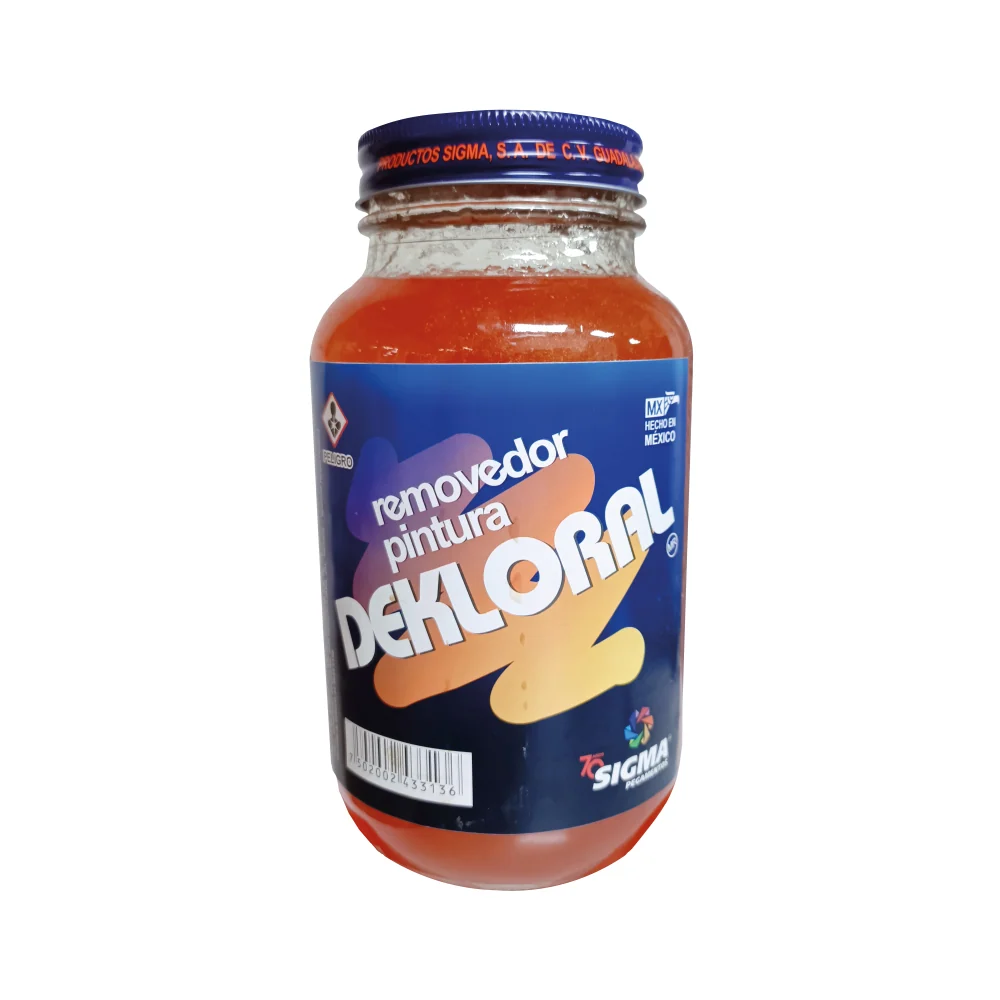 Removedor dekloral 1 litro SIGMA PEGAMENTOS
