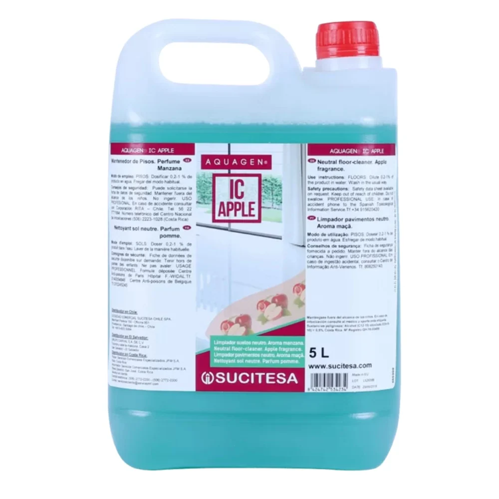 Limpiador Piso Bidón 5 Lts Aquagen Ic SUCITESA