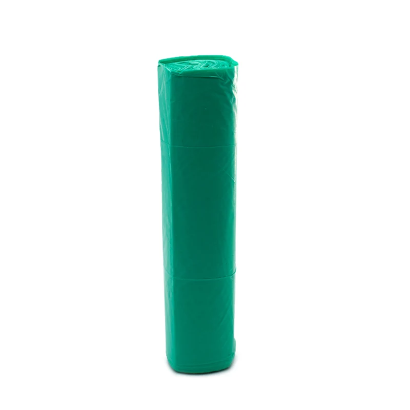BOLSA BASURA 40X55 10U VERDE TASK