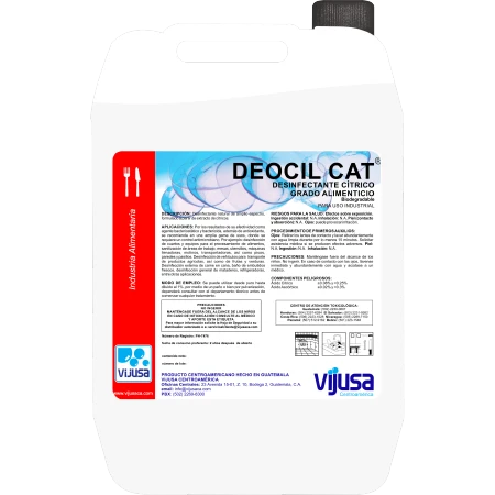 Bactericida Deocil Cat 5Lts VIJUSA