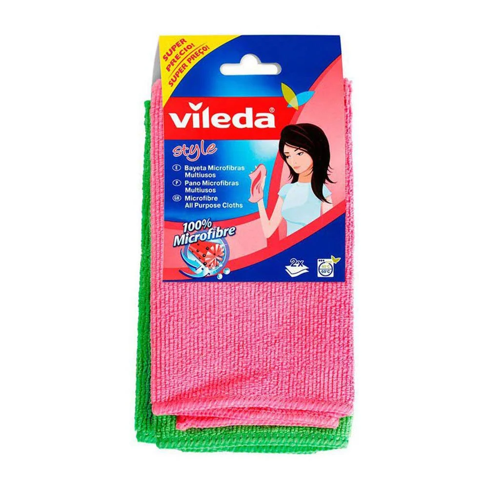 BAYETA MICROFIBRA STYLE 2 uds VILEDA