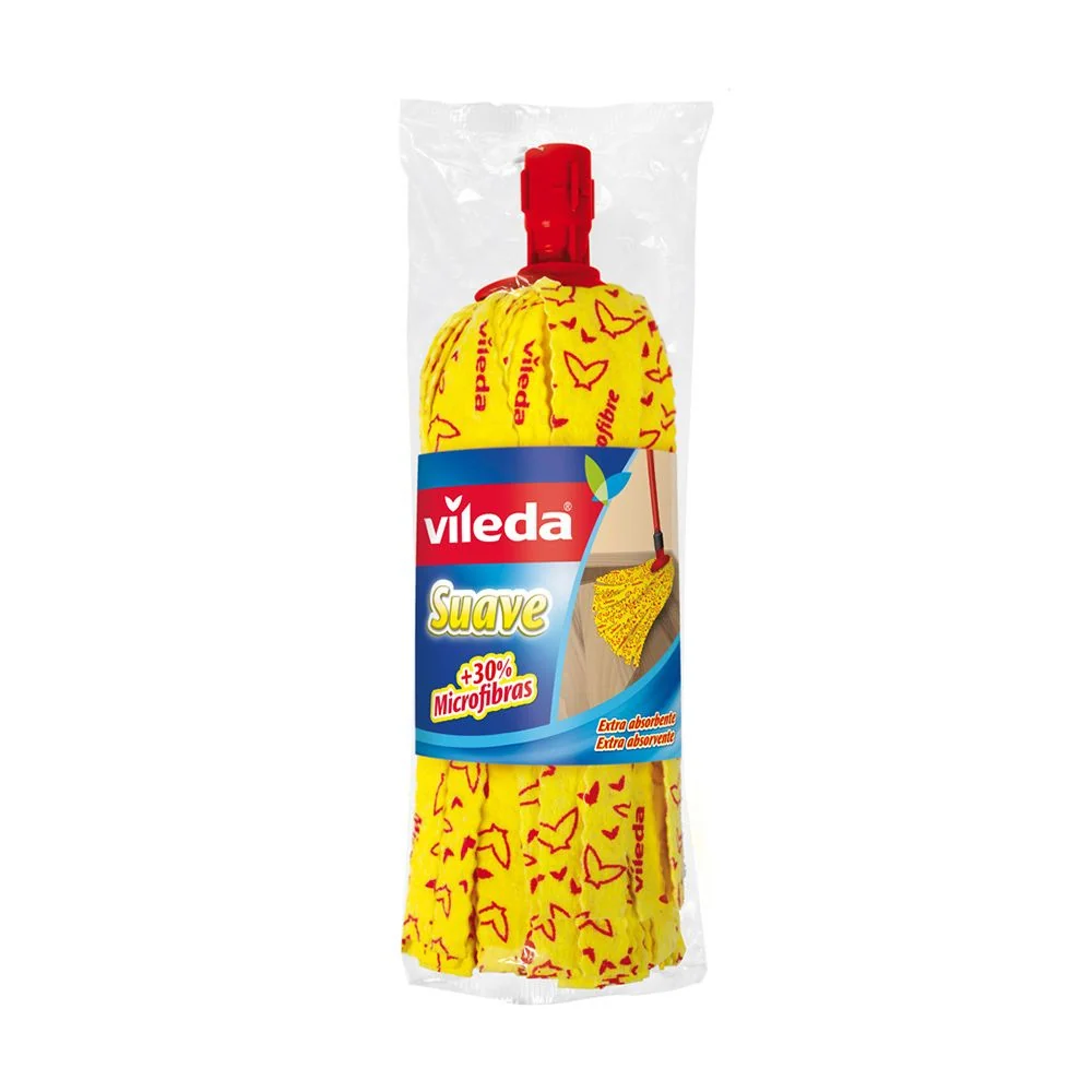 FREGONA SUAVE + 30% MICROFIBRAS VILEDA