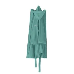 Albornoz CASUAL aguamarina S-M Apto para Lavado en Frío
