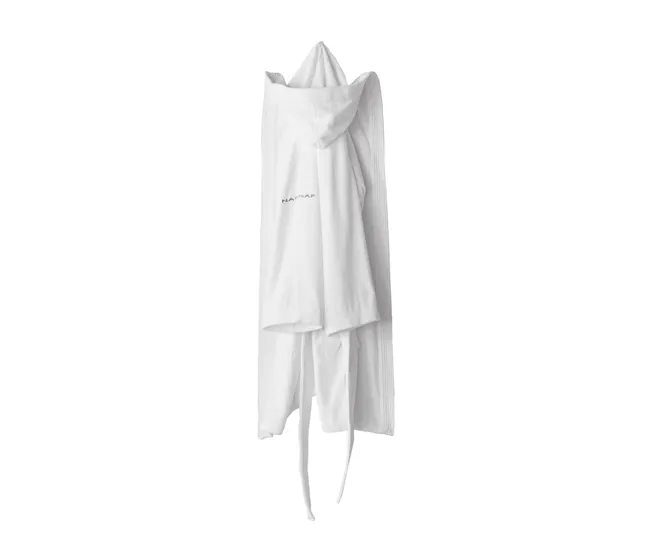 Albornoz CASUAL blanco L-XL para Ropa de Color