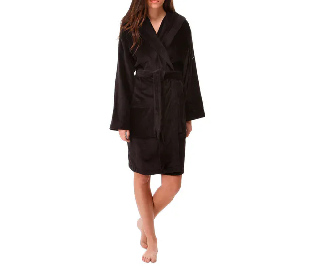 Albornoz CASUAL negro M-L | Fragancia Duradera