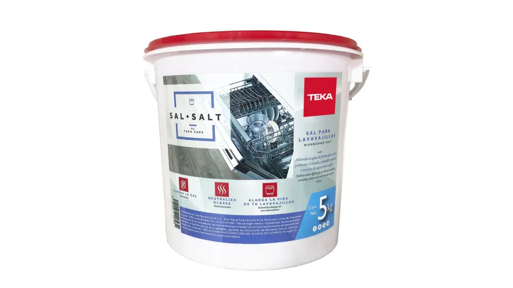Antimanchas Sal para lavavajillas de uso domestico Teka 5kg