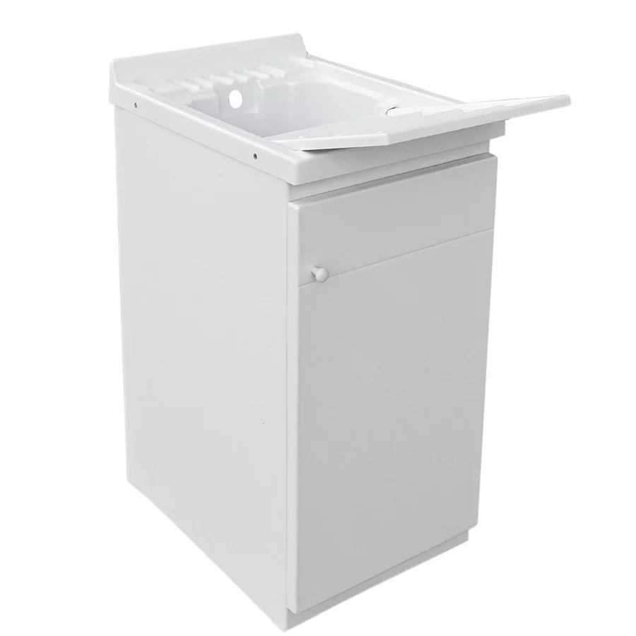 Lavadero para exterior 45x60 pleno con tabla escurridora 1 puerta