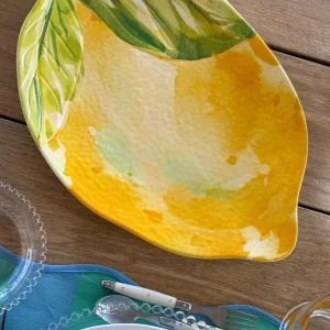 Vassoio Melamina Limone Pack Familiar