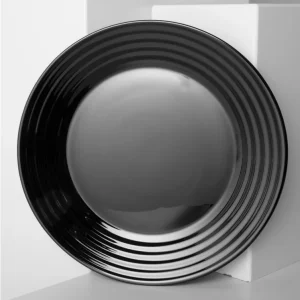 Cepillo para Botellas Plato llano redondo negro 25 cm Harena Noir Luminarc