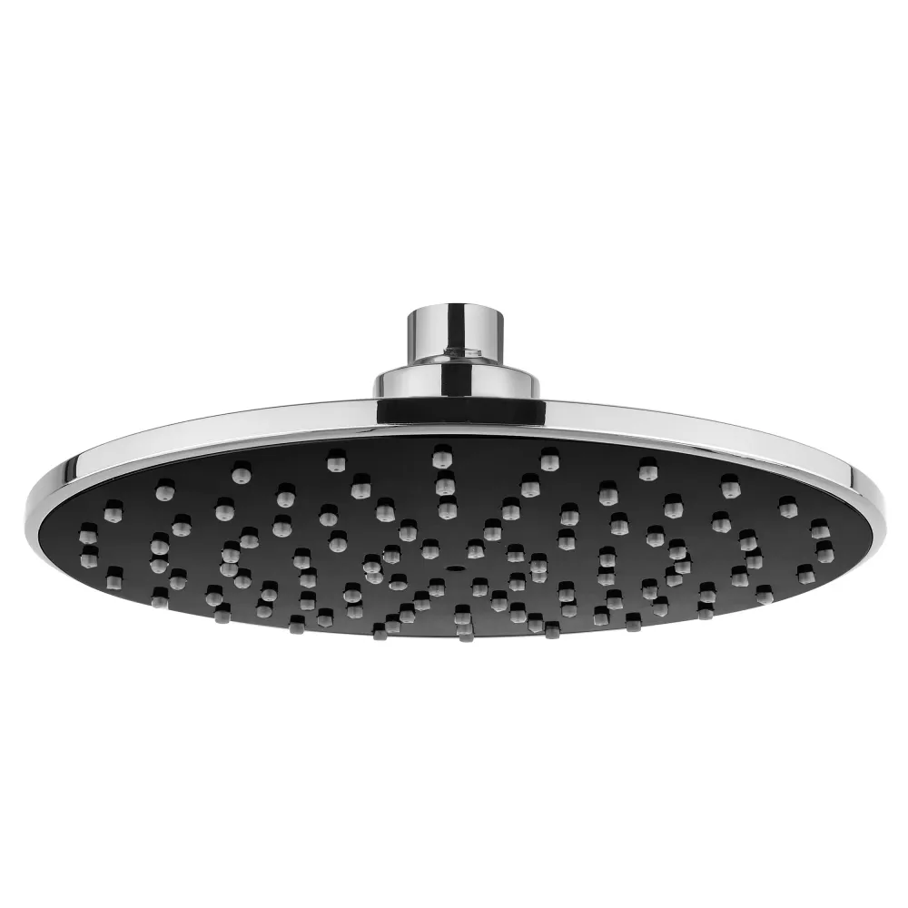 Plato Ducha Circular de 20 cm Negro Biodegradable