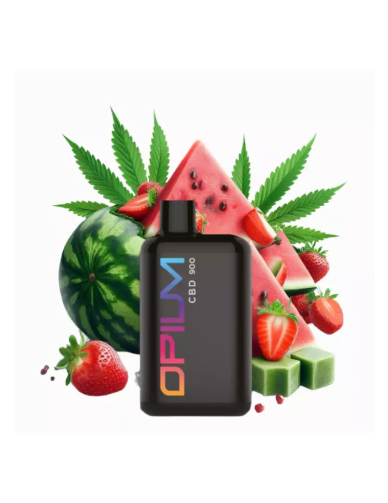 Pod Desechable Strawberry Watermelon CBD - OPIUM